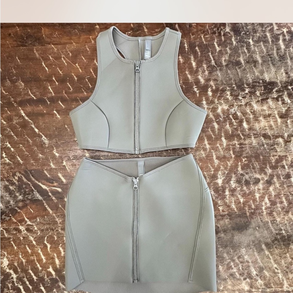 SKIMS Gray Swim Set